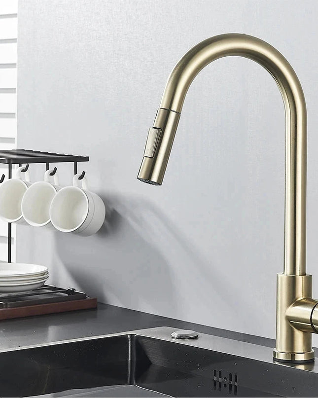 MidnightSpray | Elegancka bateria kuchenna montowana na blacie 0