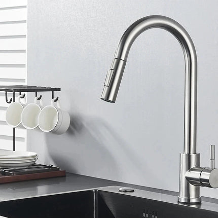 MidnightSpray | Elegancka bateria kuchenna montowana na blacie 3