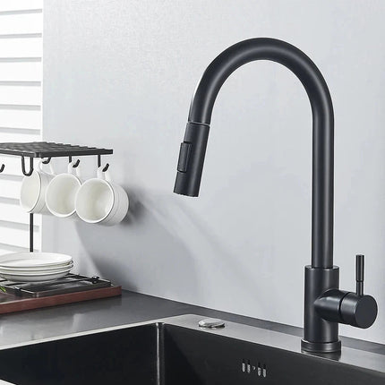 MidnightSpray | Elegancka bateria kuchenna montowana na blacie 4