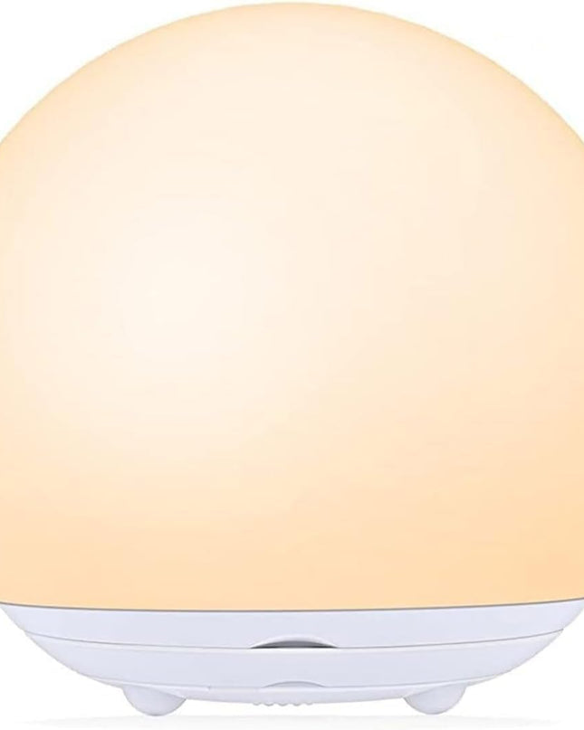 Miękka silikonowa lampka nocna dla dziecka z płynnym przyciemnianiem – przenośna i ładowalna lampka nocna do pokoju dziecięcego 3