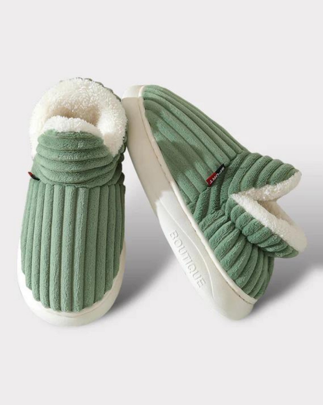 Miękkie Termiczne Kapcie Zimowe Unisex z Antypoślizgową Podeszwą – Komfort i Ciepło w Domu 2