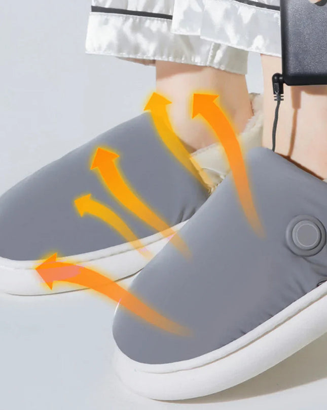 Miękkie lato | Luksusowe podgrzewane kapcie na zimę 3