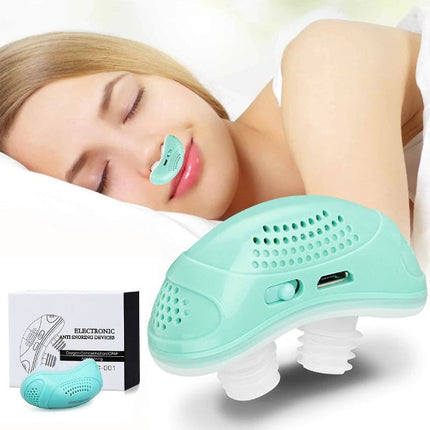 Mikro CPAP Lite – Przenośne Urządzenie do Terapii Bezdechu Sennego, Bezmaskowy Design, Cicha Praca, Jasnozielony 0