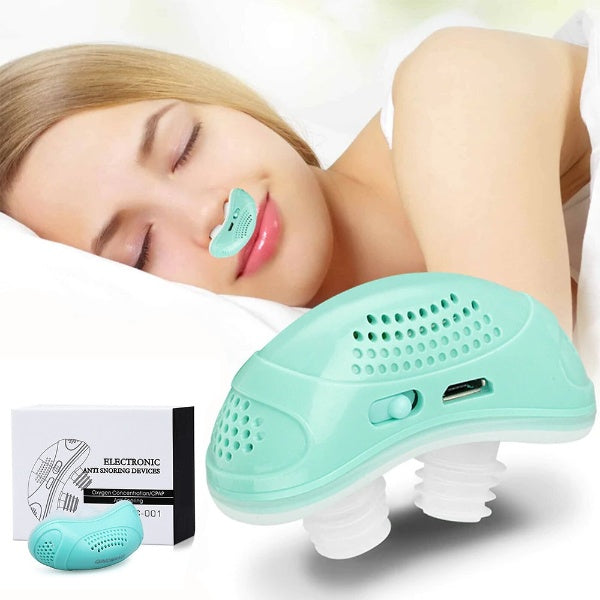 Mikro CPAP do podróży, kompaktowe urządzenie do leczenia bezdechu sennego i chrapania, ciche 0