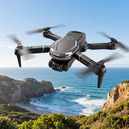 Mini dron z podwójną kamerą 8K i stabilizacją GPS, kompaktowy i przenośny, 0