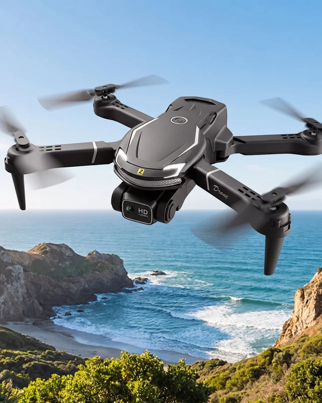 Mini dron z podwójną kamerą 8K i stabilizacją GPS, kompaktowy i przenośny, 0