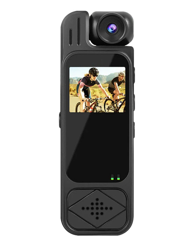 Mini Kamera 1080P HD z 1,3-calowym Ekranem i Noktowizorem na Podczerwień – Przenośny Rejestrator Wideo 0
