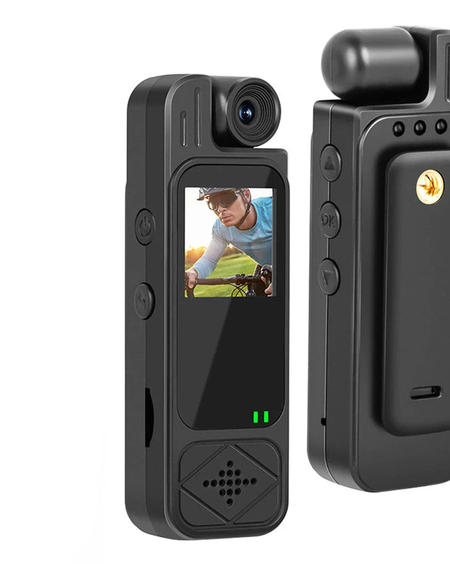 Mini Kamera 1080P HD z 1,3-calowym Ekranem i Noktowizorem na Podczerwień – Przenośny Rejestrator Wideo 1