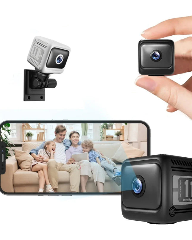 Mini Kamera 1080P WiFi z Noktowizorem i Wykrywaniem Ruchu – Bezprzewodowy Nadzór Domowy 1