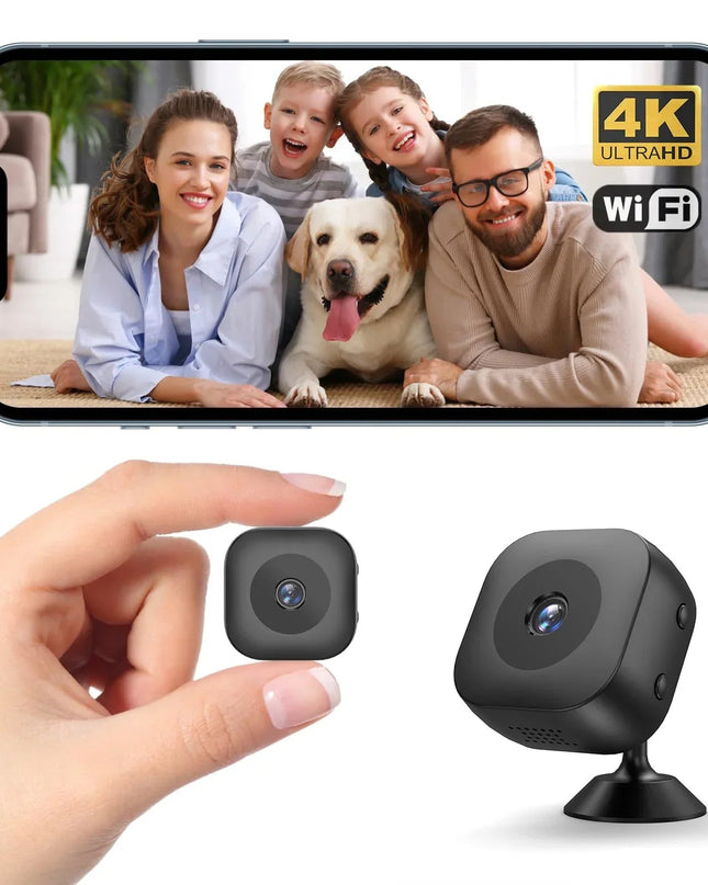 Mini Kamera WiFi z Wykrywaniem Ruchu i Full HD 1080P – Kompaktowa Kamera Bezpieczeństwa 9