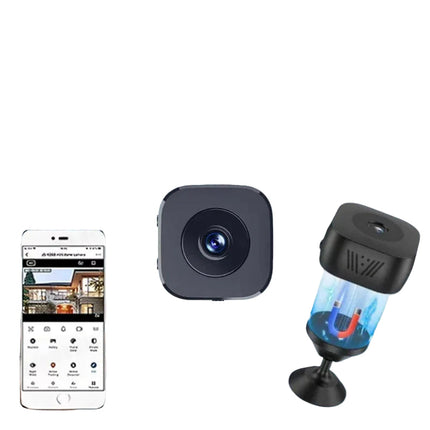 Mini kamera bezpieczeństwa 1080P z WiFi i noktowizorem – Bezprzewodowy nadzór z detekcją ruchu 1