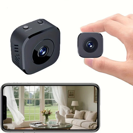 Mini kamera bezpieczeństwa 1080P z WiFi i noktowizorem – Bezprzewodowy nadzór z detekcją ruchu 8