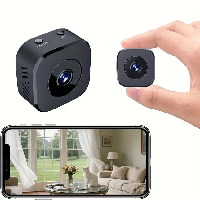 Mini kamera bezpieczeństwa 1080P z WiFi i noktowizorem – Bezprzewodowy nadzór z detekcją ruchu 8