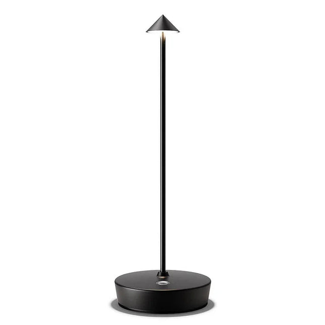 Minimalistyczna Bezprzewodowa Lampa Stołowa LED z Dotykowym Włącznikiem do Salonów – Elegancka Lampka Nocna z Regulacją Jasności 5