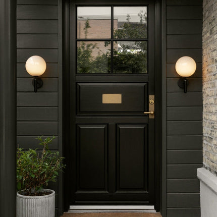 Minimalistyczna Lampa Ścienna z Mosiądzu i Szkła – Kinkiet Ścienny w Skandynawskim Stylu, Idealny do Wnętrz 2