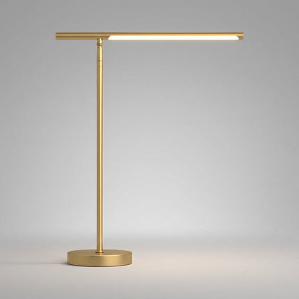 Minimalistyczna regulowana lampka biurkowa LED z trójkolorowym światłem, idealna do nowoczesnego biura, 2