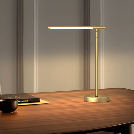 Minimalistyczna regulowana lampka biurkowa LED z trójkolorowym światłem, idealna do nowoczesnego biura, 5