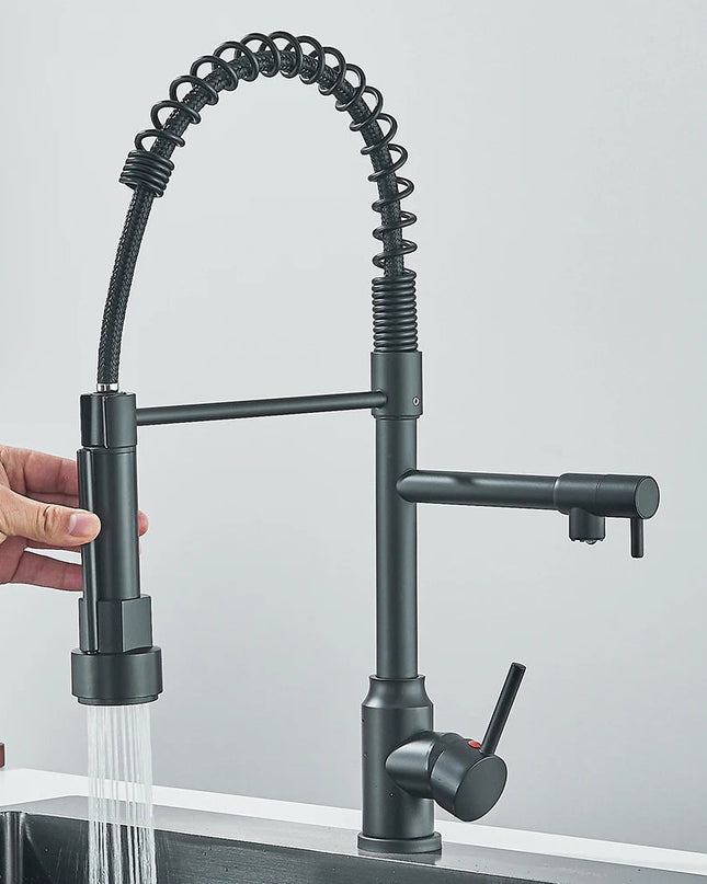 ModernFaucet | Jednouchwytowa z podwójną wylewką 1