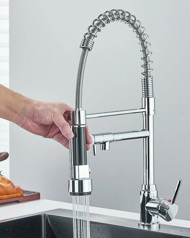 ModernFaucet | Jednouchwytowa z podwójną wylewką 3