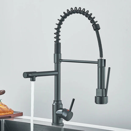 ModernFaucet | Jednouchwytowa z podwójną wylewką 4