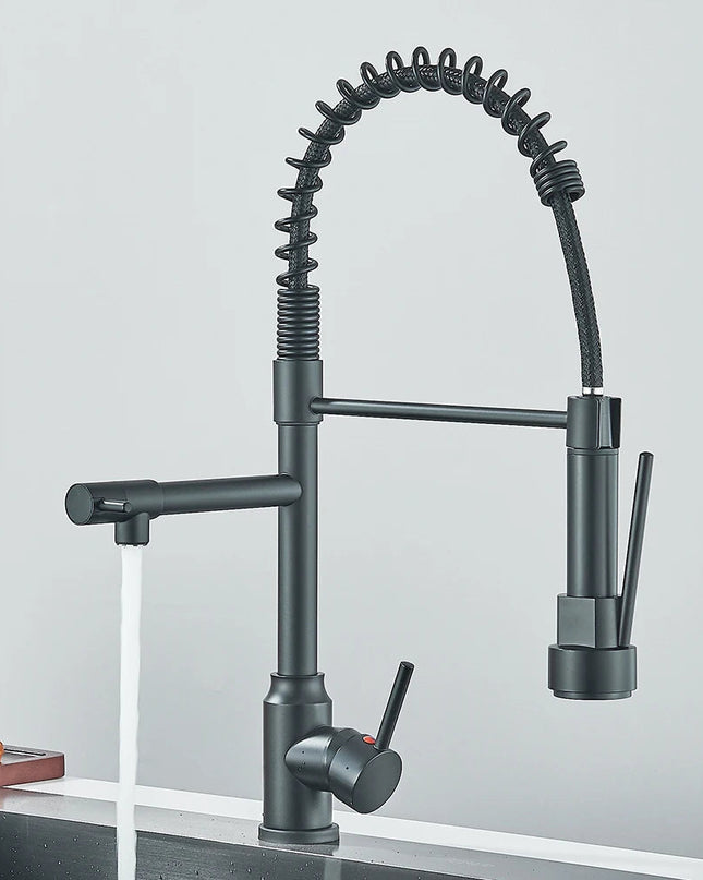ModernFaucet | Jednouchwytowa z podwójną wylewką 4