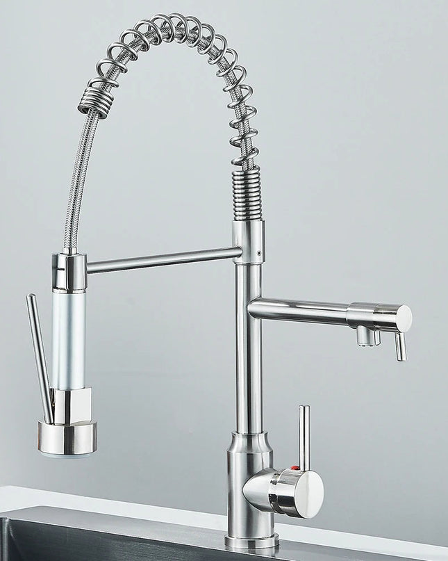 ModernFaucet | Jednouchwytowa z podwójną wylewką 5