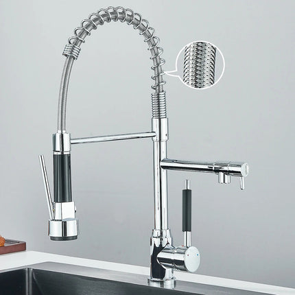 ModernFaucet | Jednouchwytowa z podwójną wylewką 7