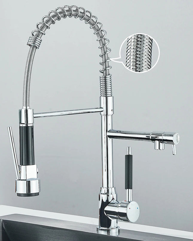 ModernFaucet | Jednouchwytowa z podwójną wylewką 7
