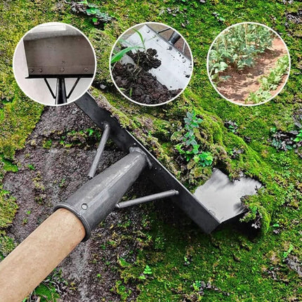 Multifunctional Cleaning Shovel with Ergonomic Grip – Durable Manganese Steel, Compact Design for Easy Storage 0