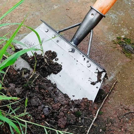 Multifunctional Cleaning Shovel with Ergonomic Grip – Durable Manganese Steel, Compact Design for Easy Storage 4