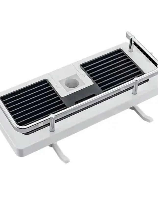 Multifunctional Storage Rack with Tool-Less Installation – Durable ABS Plastic Shelf for Bathroom, Kitchen, Living Room 4