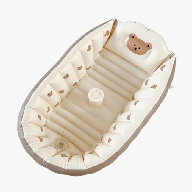 Nadmuchiwana Wanienka dla Dziecka, Przenośna Wanienka dla Niemowlaka i Noworodka - Bezpieczna i Wygodna Kąpiel w Domu i w Podróży 0