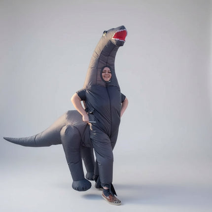 Nadmuchiwany kostium dinozaura dla dorosłych, elastyczny strój na Halloween i imprezy tematyczne w 2
