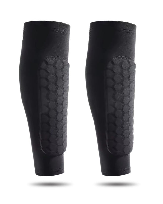 Nagolenniki z Wbudowaną Poduszką PowerShield™ – Ochrona i Komfort dla Piłkarzy, Oddychający Materiał, Rozmiary S-L 0