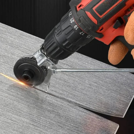 Nasadka do Wiertarki Elektrycznej do Przecinania Blachy i Gałęzi – Ergonomiczna, Trwała, Kompatybilna z Wiertarkami 12V i 21V 2