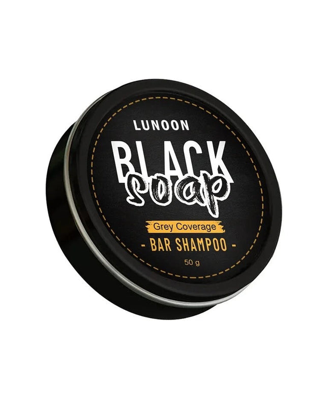 Naturalny Wegański Szampon w Kostce Przeciw Siwieniu – Pielęgnacja Włosów i Brody, Ożywia Kolor, Codzienne Użycie 0