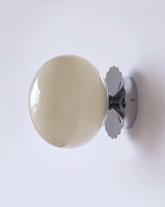 Nowoczesna Konsola z Różowym Szkłem – Metalowa Konstrukcja, E26/E27 12