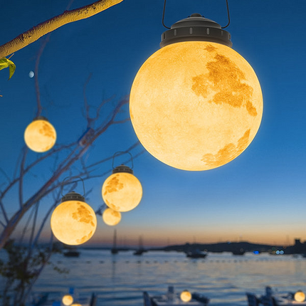 Nowoczesna Lampa Ogrodowa LED Wisząca Złota, Wodoodporna, Zasilana Energią Słoneczną, Metalowa, Idealna do Ogrodu 6