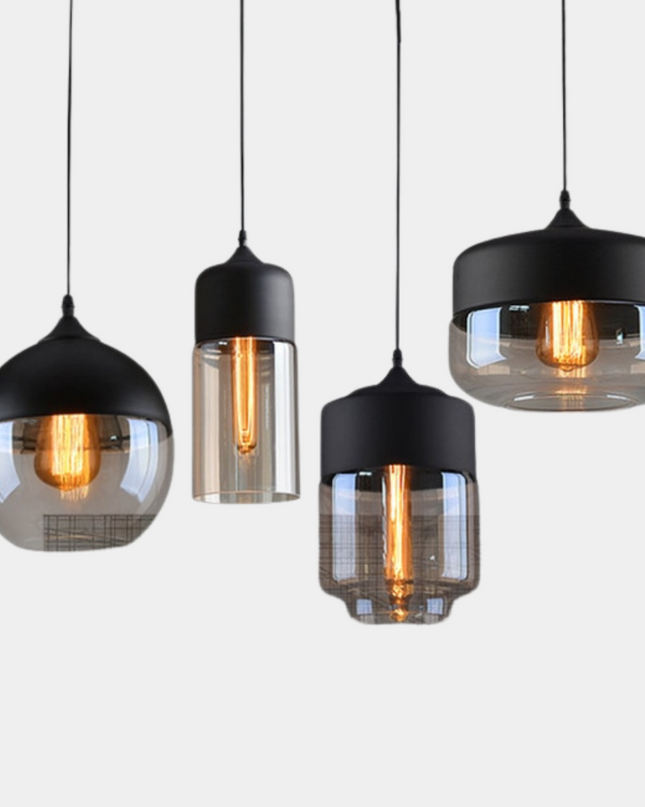 Nowoczesna Lampa Plafonowa z Metalu i Szkła, Ciepłe Światło, Regulacja Intensywności, Elegancki Design do Wnętrz 1