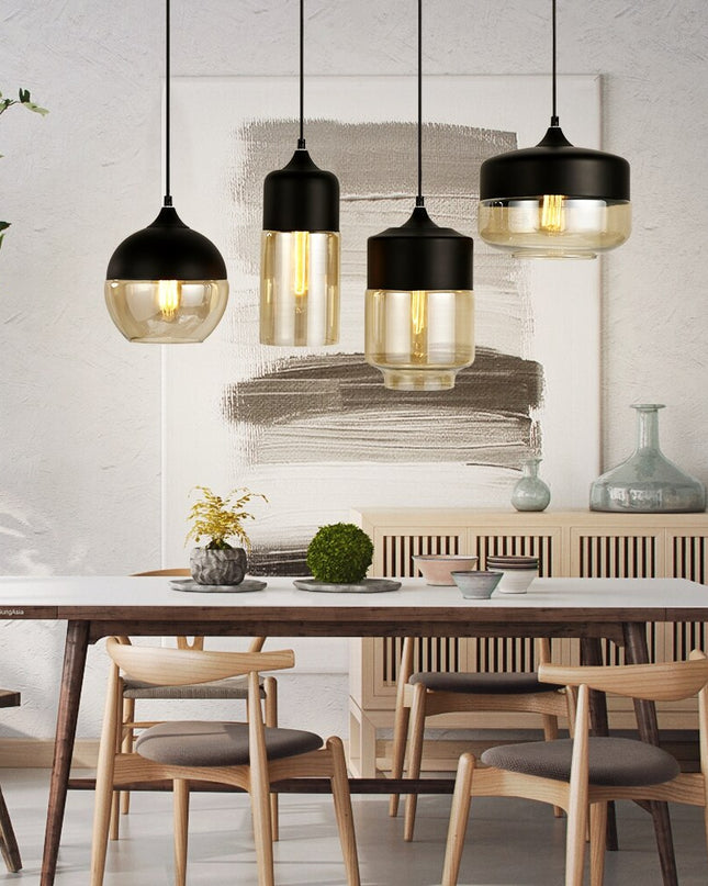 Nowoczesna Lampa Plafonowa z Metalu i Szkła, Ciepłe Światło, Regulacja Intensywności, Elegancki Design do Wnętrz 3