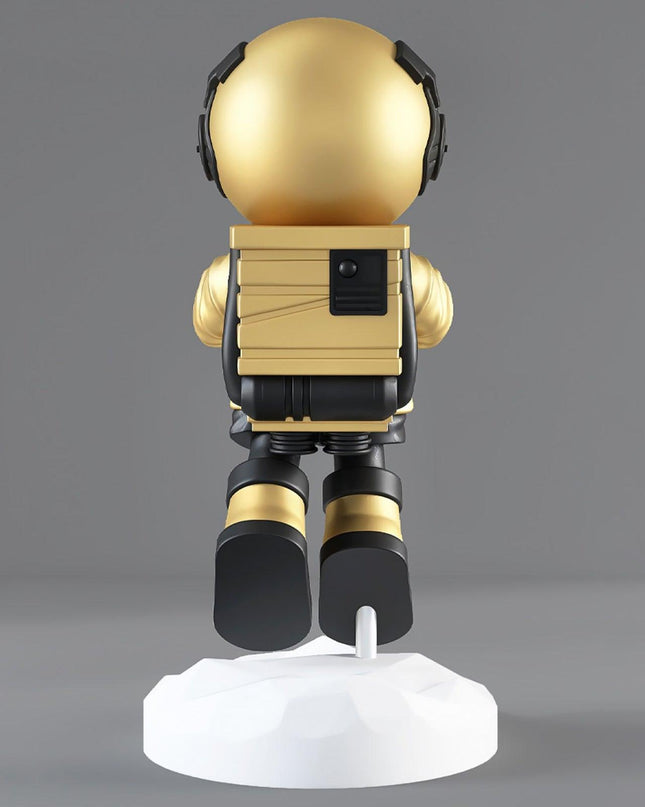 Nowoczesna Lampa Podłogowa Astronauta z Trójkolorowym LED – Unikalny Design do Wnętrz, Wykonana z Trwałej Żywicy 6