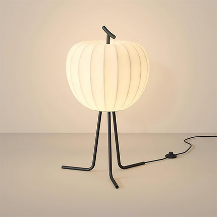 Nowoczesna Lampa Podłogowa z Prążkowanym Kloszem – Stylowe Oświetlenie do Czytania i Wnętrz w Rzeźbiarskim Designie 5