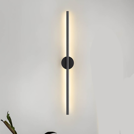 Nowoczesna Lampa Ścienna Long Strip z Aluminium i Silikonu – Elegancki Kinkiet do Wnętrz, Efektywne Oświetlenie LED, Różne Rozmiary 0