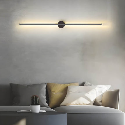 Nowoczesna Lampa Ścienna Long Strip z Aluminium i Silikonu – Elegancki Kinkiet do Wnętrz, Efektywne Oświetlenie LED, Różne Rozmiary 4