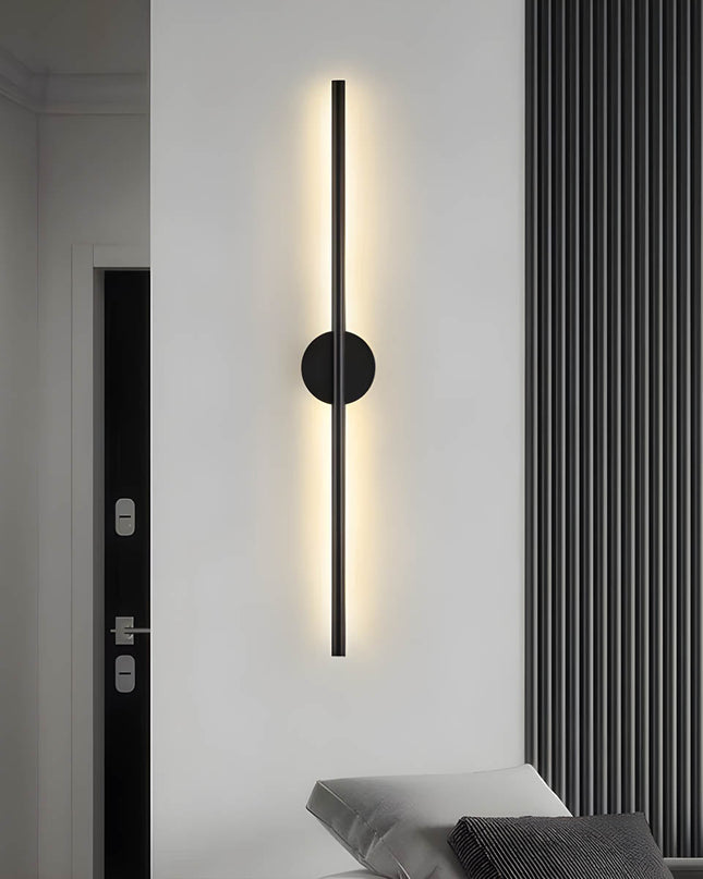 Nowoczesna Lampa Ścienna Long Strip z Aluminium i Silikonu – Elegancki Kinkiet do Wnętrz, Efektywne Oświetlenie LED, Różne Rozmiary 6