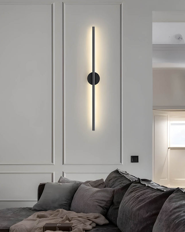 Nowoczesna Lampa Ścienna Long Strip z Aluminium i Silikonu – Elegancki Kinkiet do Wnętrz, Efektywne Oświetlenie LED, Różne Rozmiary 7