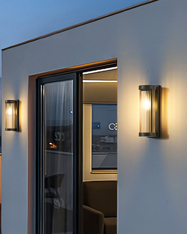 Nowoczesna Lampa Solarna Ogrodowa IP65 z Metalu i Szkła, Zmiana Koloru, Wodoodporna, Idealna do Oświetlenia Tarasów i Ścieżek 0