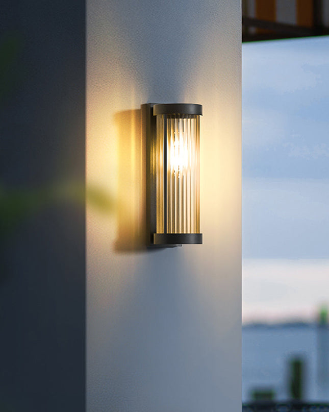 Nowoczesna Lampa Solarna Ogrodowa IP65 z Metalu i Szkła, Zmiana Koloru, Wodoodporna, Idealna do Oświetlenia Tarasów i Ścieżek 1