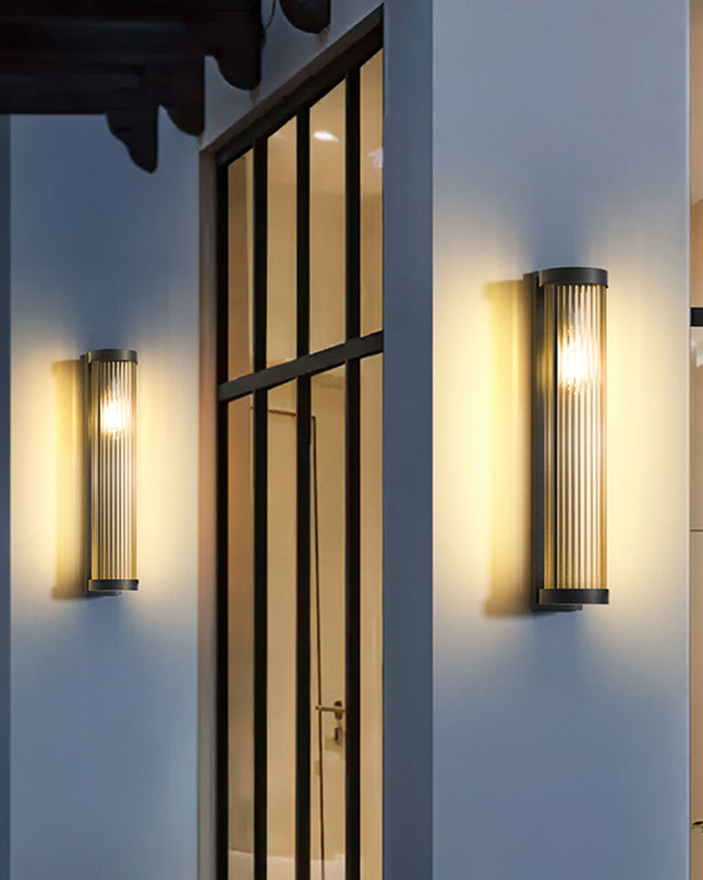 Nowoczesna Lampa Solarna Ogrodowa IP65 z Metalu i Szkła, Zmiana Koloru, Wodoodporna, Idealna do Oświetlenia Tarasów i Ścieżek 3