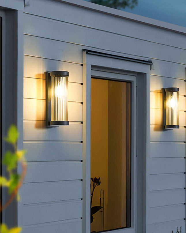 Nowoczesna Lampa Solarna Ogrodowa IP65 z Metalu i Szkła, Zmiana Koloru, Wodoodporna, Idealna do Oświetlenia Tarasów i Ścieżek 4